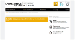 Desktop Screenshot of debus-automobiles.com